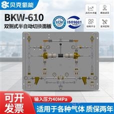 BKW-610高壓氫氣雙側半自動切換面板撬裝設備