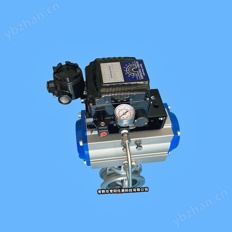 常開對夾式金屬密封蝶閥配角行程閥門定位器