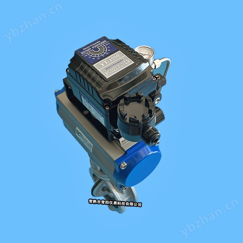 常開對夾式金屬密封蝶閥配角行程閥門定位器