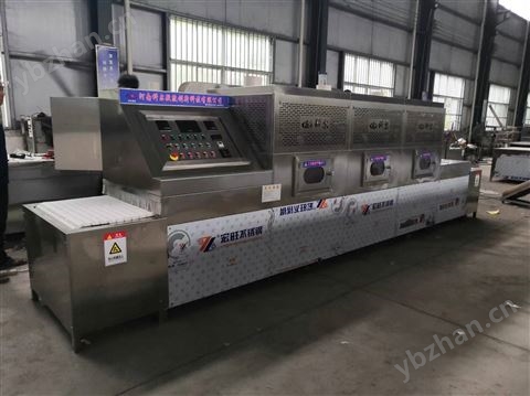 隧道式新品芝麻微波烘干設備