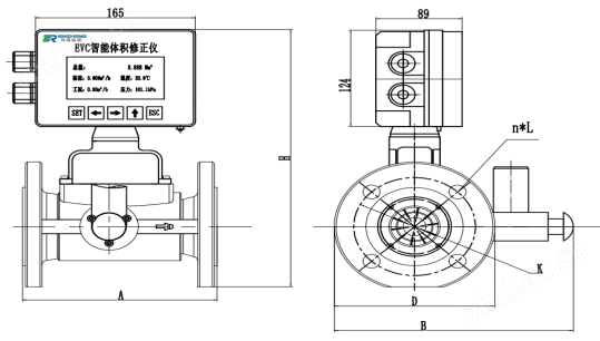 LWQ系列氣體渦輪流量計