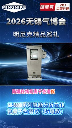 2026无锡气博会明尼克精品巡礼-- 在线氦离子色谱仪
