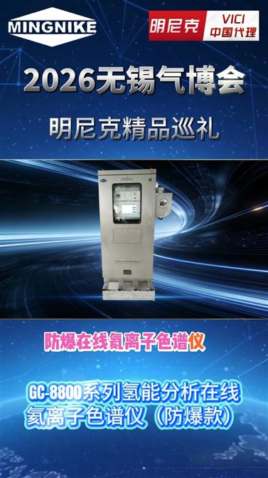 2026無錫氣博會明尼克精品巡禮-- 在線氦離子色譜儀