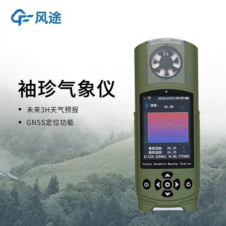 可穿戴手持气象仪