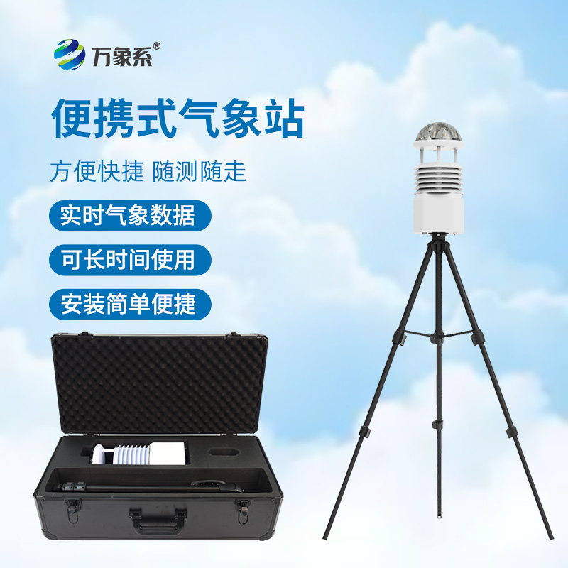 便攜式氣象站-一款實時共享的六參數(shù)氣象儀2025全+境+派+送