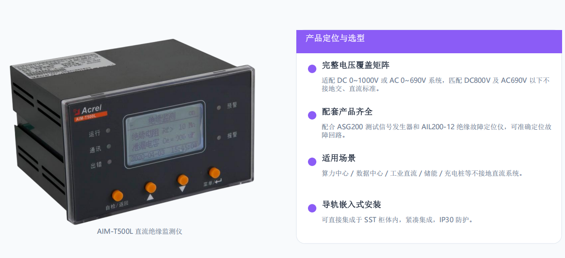 SST固態(tài)變壓器普及！DC800V高壓直流算力中心，如何筑牢絕緣安全底線？