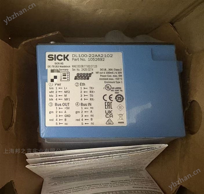 德国SICK激光距离传感器