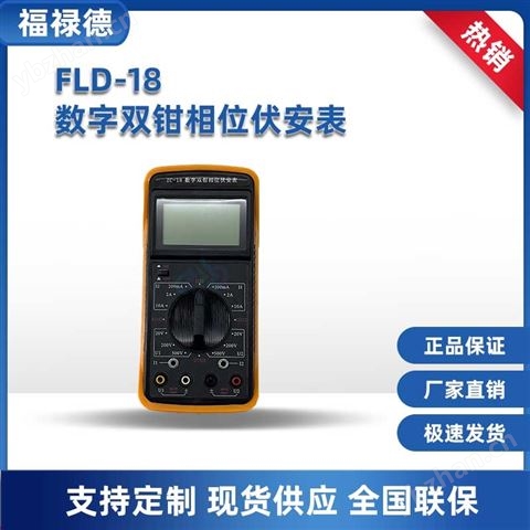 FLD-18數字雙鉗相位伏安表