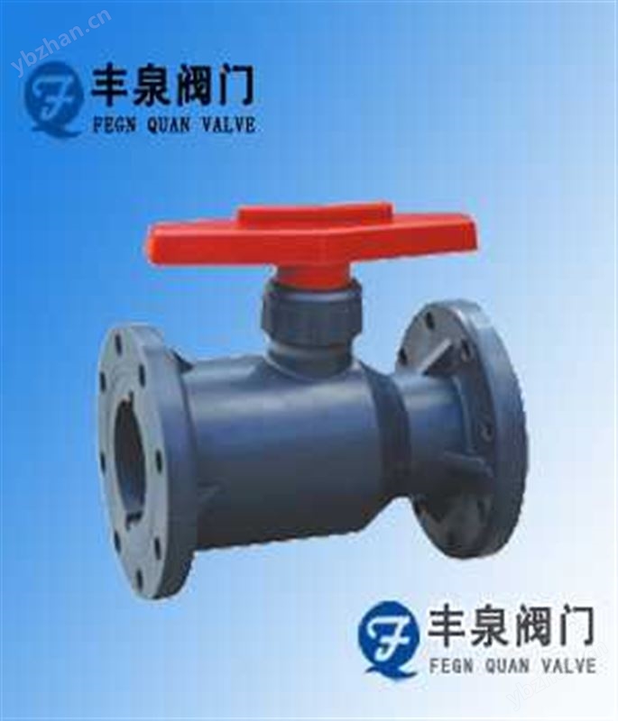 法蘭塑料球閥（RPP,UPVC,PVDF,CPVC）