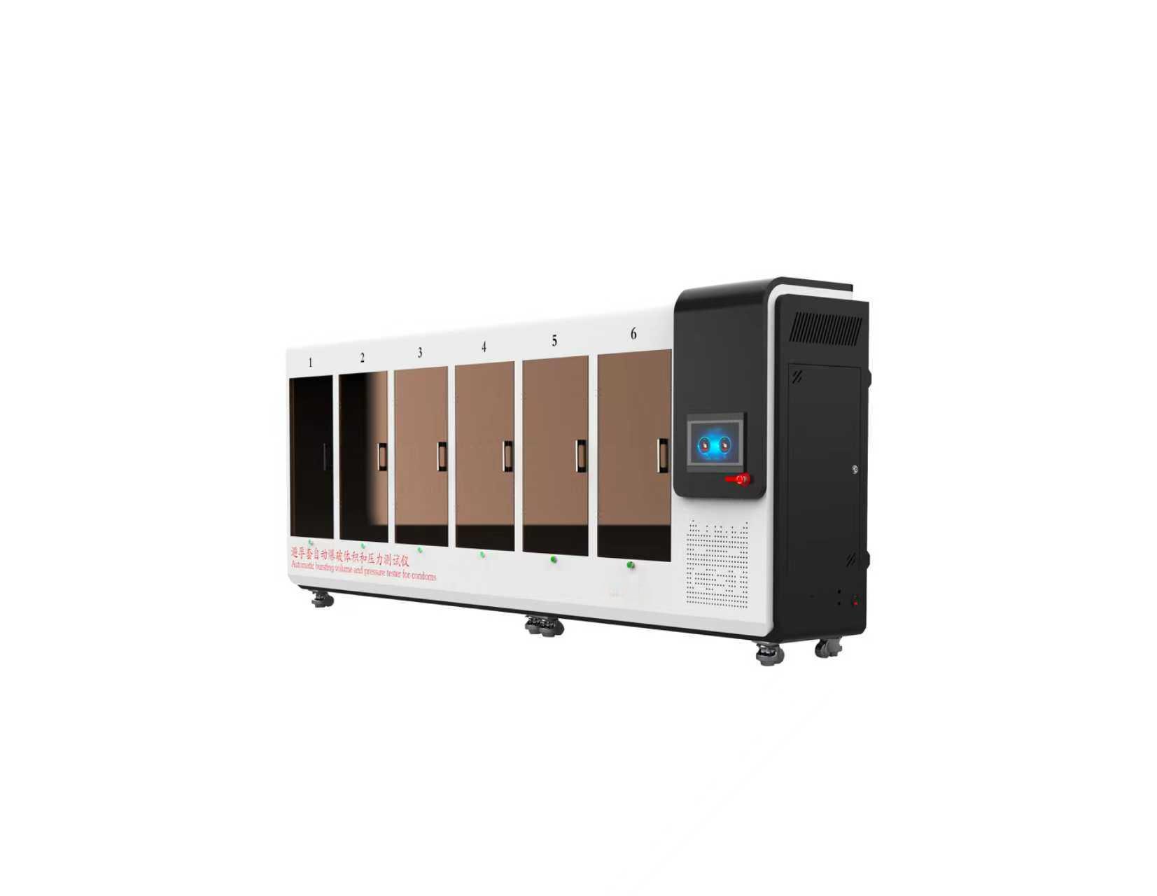 2ab802028900627dee1e136547ceb4da.jpg 避孕套自動爆破體積和壓力測試儀六工位