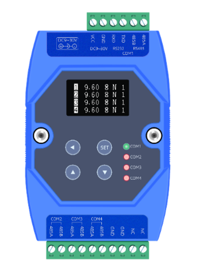 Multi master one slave serial converter