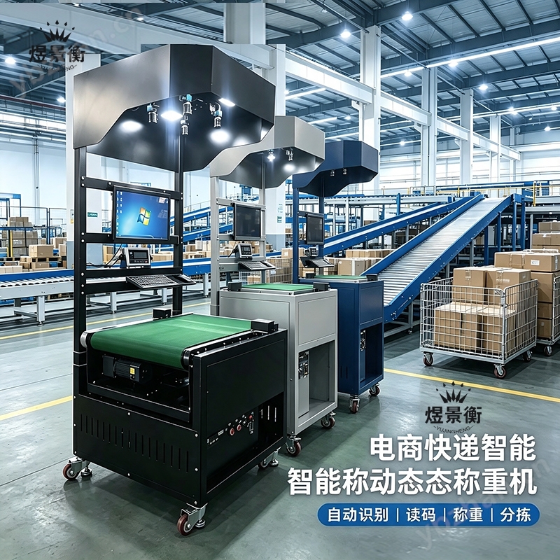 快遞智能稱重掃描單號(hào)錄單拍照量方一體機(jī)